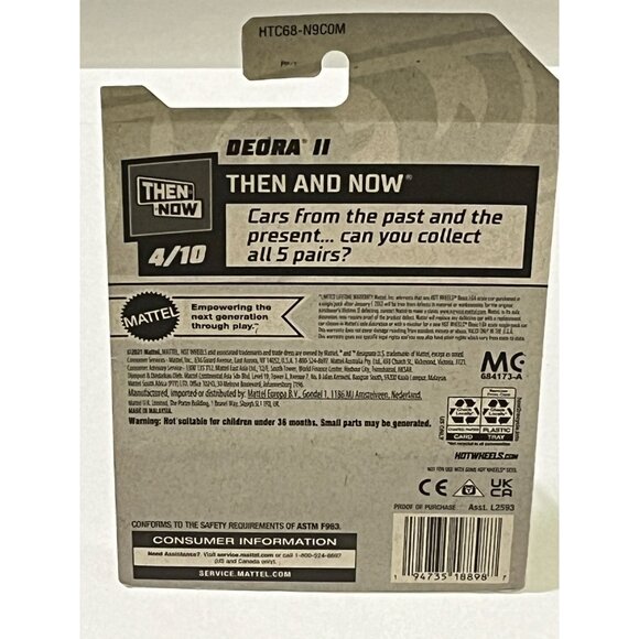 Hot Wheels Deora II Teku White Blue 2023 Then and Now Diecast Car - Picture 2 of 10